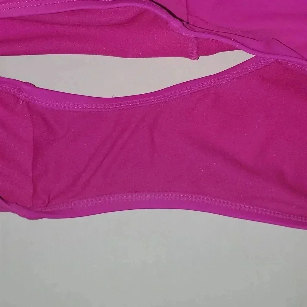 Catalina Magenta Crochet Swim Skirt Womens Size 3x 22W/24W - Picture 5 of 6